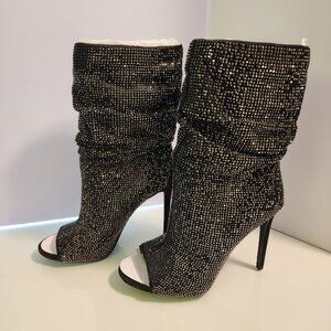 Jessica Simpson Rhinestone Stiletto Booties